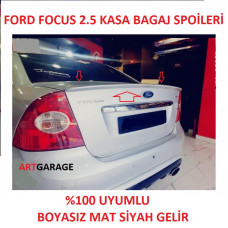 FORD FOCUS SEDAN 2,5 SEDAN BAGAJ SPOİLERİ FORD FOCUS SEDAN 2,5 SEDAN BAGAJ SPOİLERİ